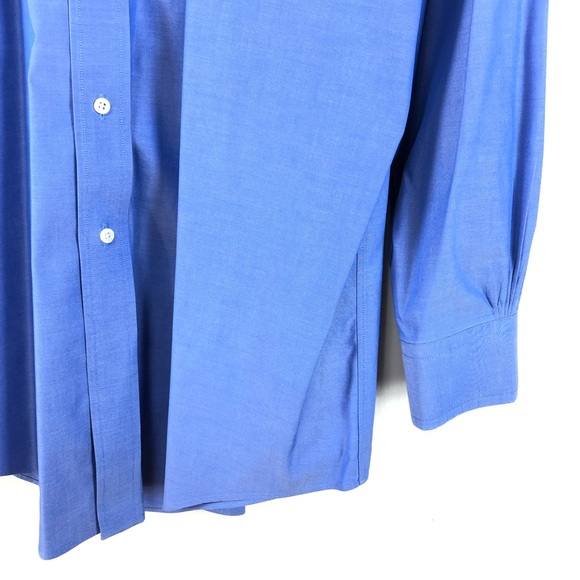 Brooks Brothers 100% Cotton Slim fit Dress Shirt Button up Non-Iron - Picture 4 of 6